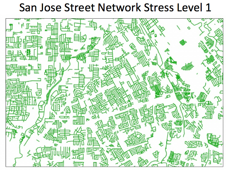 San Jose Street Network Stress Level 1