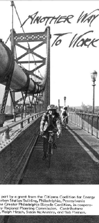 Ben Franklin Bridge in 1973: Another Way to Work