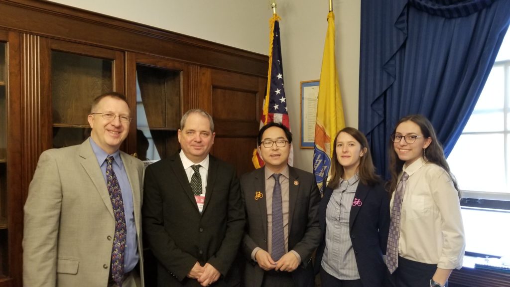 Meeting with NJ 3 Representative Andy Kim in March 2019
