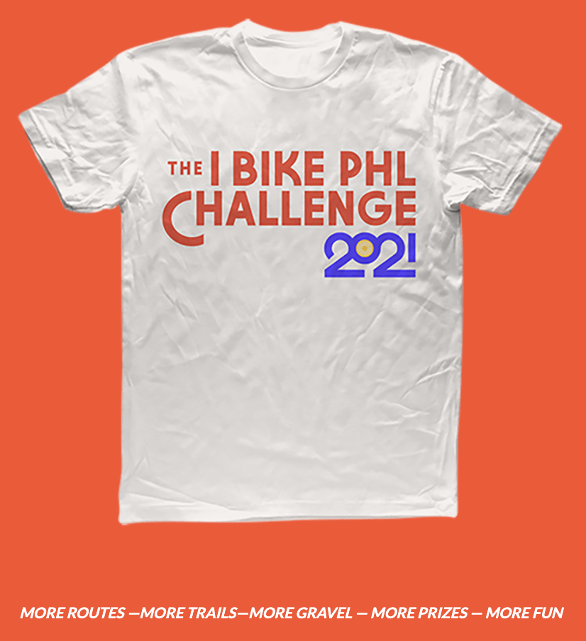 I Bike PHL Challenge 2021 T-shirt