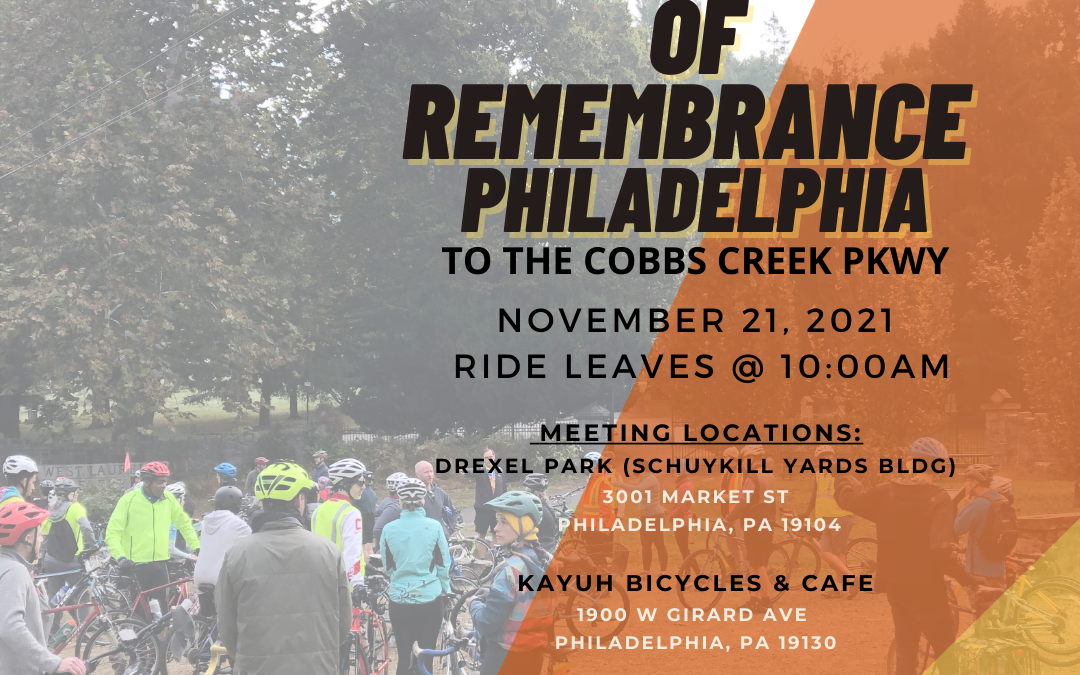 Bike Ride to World Day of Remembrance 2021