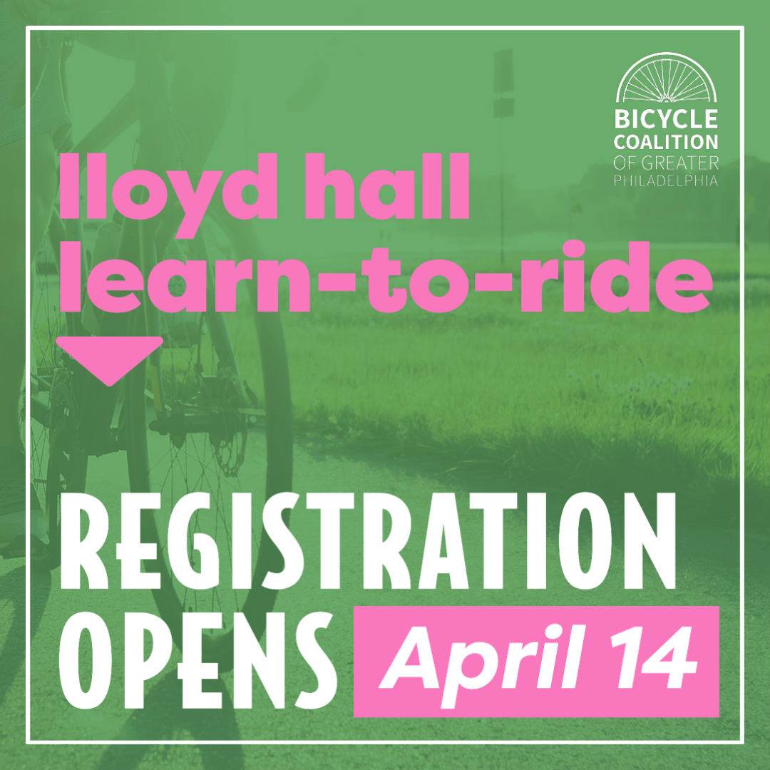 Lloyd Hall Learn-to-Ride Registration Opens April 14