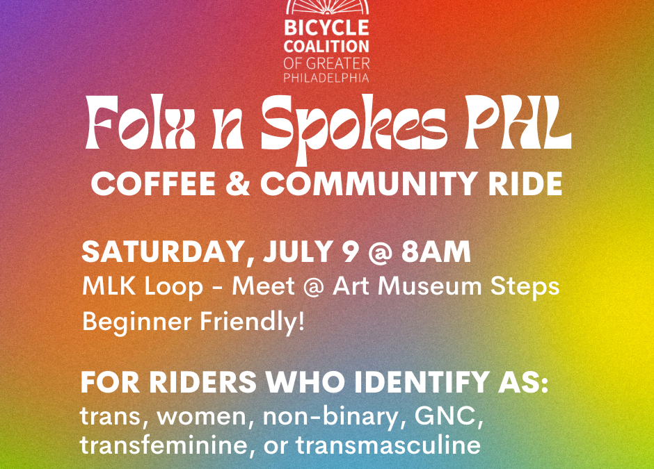 Folx n Spokes Coffee & Community Ride