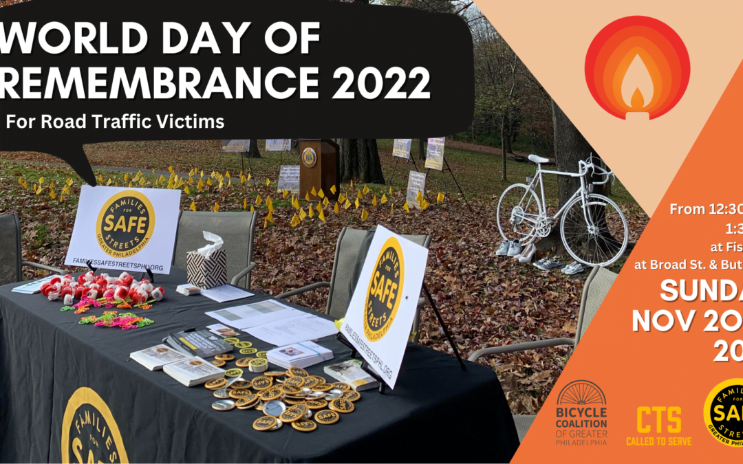 World Day of Remembrance 2022 on Sunday November 20th at 12:30pm