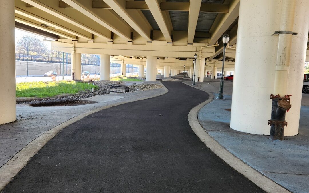 The Trail Under I-95 is Open