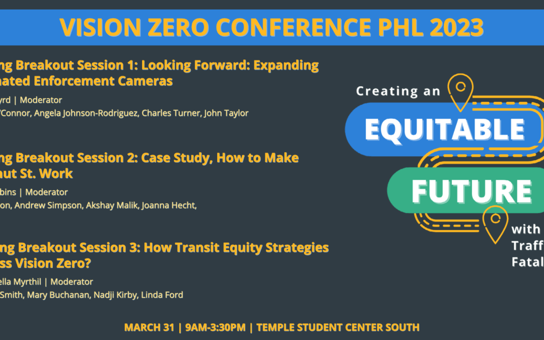 Vision Zero Conference: Morning Breakout Sessions