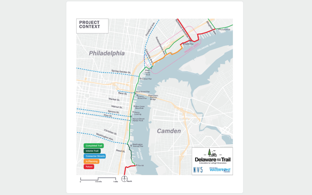 Submit your Feedback on the Circuit’s Delaware River Trail Extension North