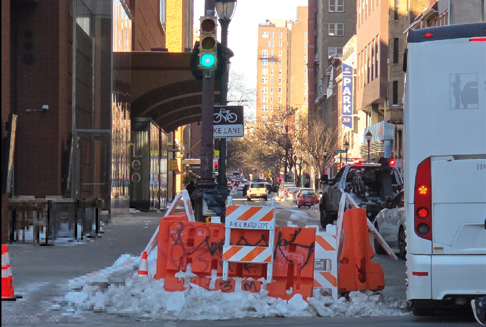 A Very Sobering Bike Lane Maintenance Report