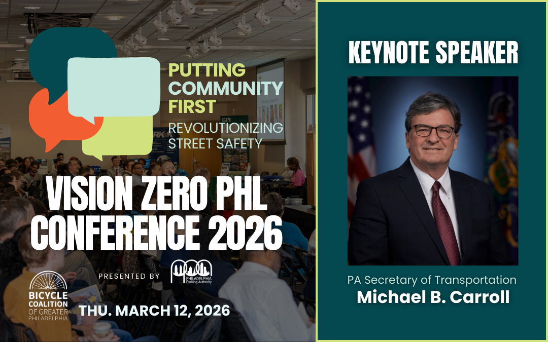 Announcing Keynote Speaker: Pennsylvania Secretary of Transportation, Michael B. Carroll